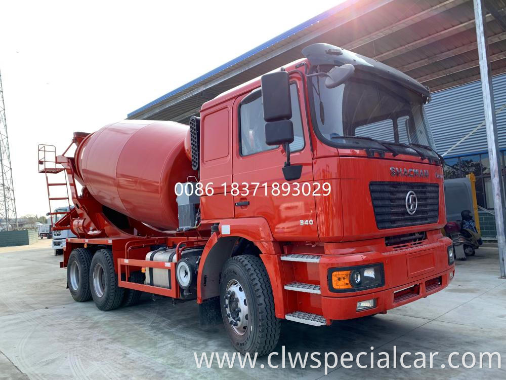 Shacman 6x4 10cbm Concrete Mixer Truck 2